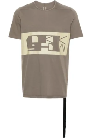 Rick Owens Strap-detail cotton T-shirt