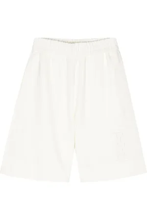 Emporio Armani Logo-embroidered track shorts