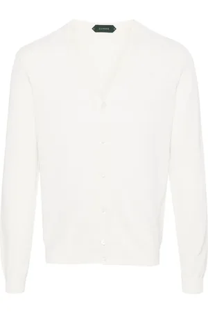 ZANONE Button-up cotton cardigan