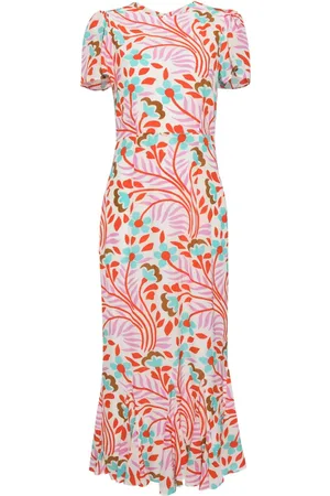 Rhode Lulani printed midi dress