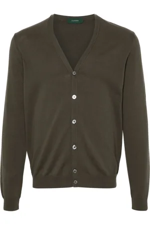ZANONE Button-up cotton cardigan