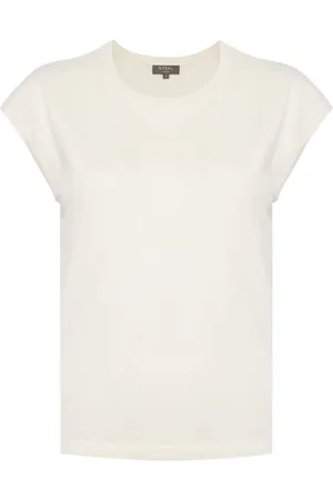 N.PEAL Round-neck short-sleeve T-shirt