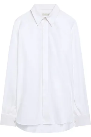 DRIES VAN NOTEN Classic-collar cotton shirt
