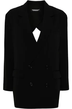 UNDERCOVER Asymmetric double-breasted blazer