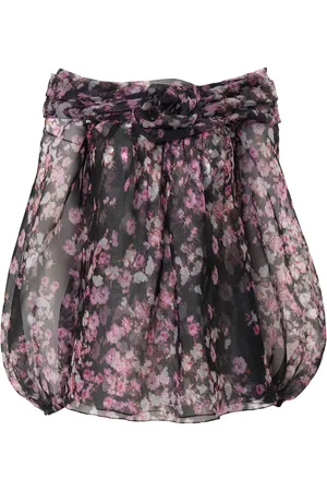 Carolina Herrera Floral-print off-shoulder top