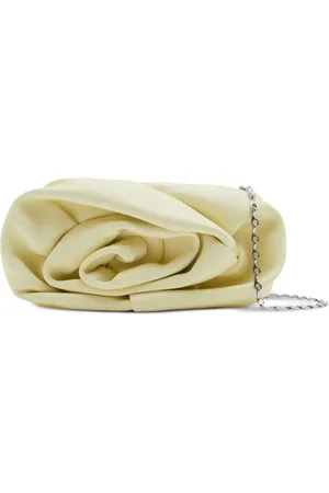 Burberry Rose Chain leather clutch bag