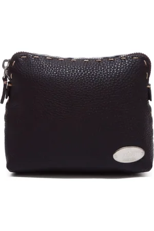 Fendi Selleria leather pouch