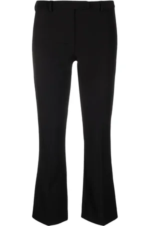 Max Mara Mid-rise kick flare trousers