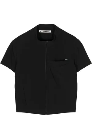 Hyein Seo Zip-up cropped T-shirt