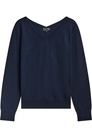 AGNÈS B. Point d’Ironie-print cotton jumper
