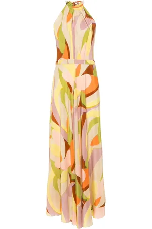 RAQUEL DINIZ Giovanna geometric-print dress