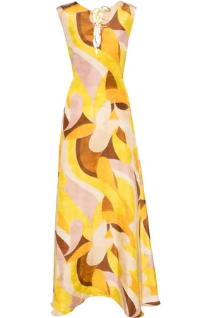 RAQUEL DINIZ Daisy abstract-pattern dress