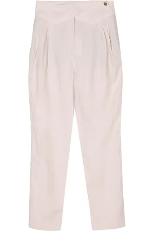 Blazé Milano Tapered-leg linen trousers