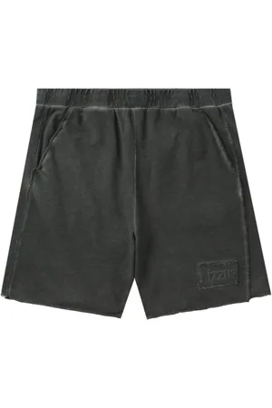 Izzue Cold-dye cotton shorts
