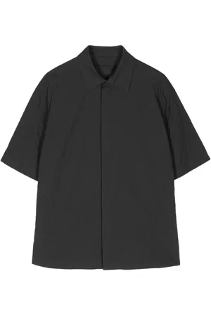 Neil Barrett Crinkled cotton shirt
