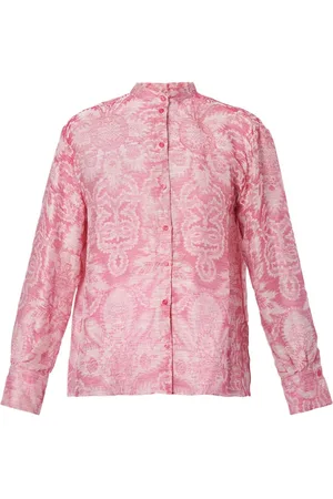 Erdem Graphic-print open-back shirt