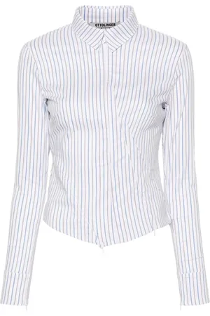 OTTOLINGER Striped zip-up shirt