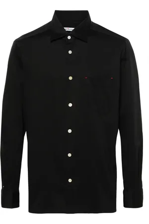 Kiton Classic-collar cotton shirt