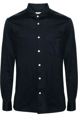Kiton Classic-collar cotton shirt