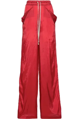 Rick Owens Textured straight trousers