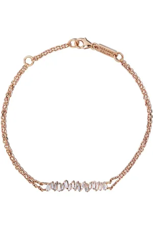 Suzanne Kalan 18kt rose gold diamond bracelet