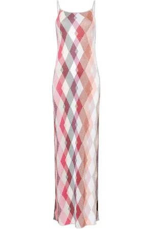 Missoni Plaid woven maxi dress