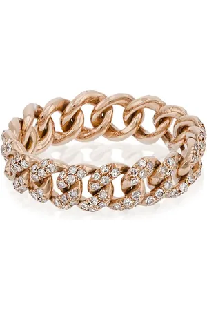 Shay Essential diamond link ring