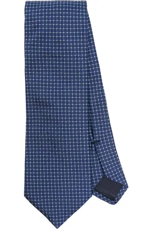 corneliani Patterned-jacquard silk tie