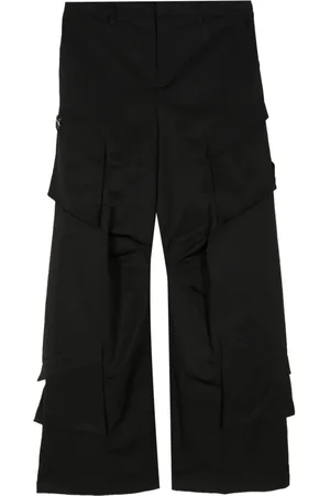 HELIOT EMIL Straight-leg cargo trousers