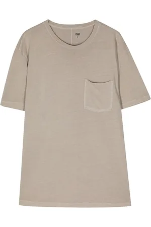 Paige Patch-pocket cotton t-shirt