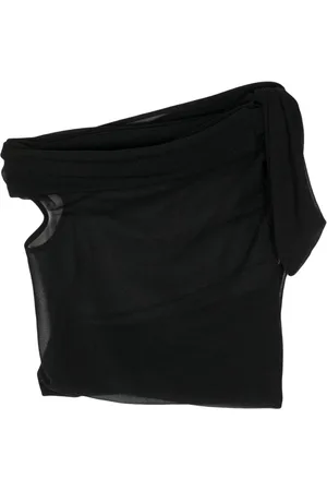 Rick Owens Asymmetric jersey top