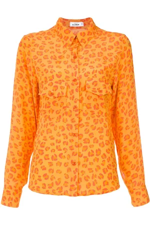 AMIR SLAMA Leopard print shirt