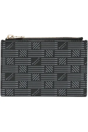 MOREAU Logo-stamp leather wallet