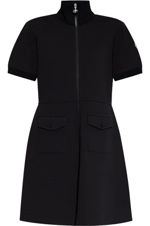 Moncler A-line piqué dress