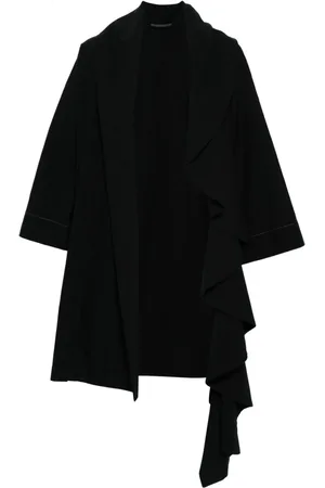 YOHJI YAMAMOTO Open-front textured jacket