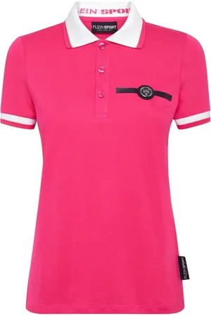 Philipp Plein Logo-appliqué cotton polo shirt