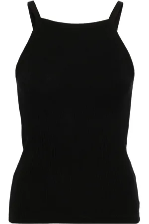 Isabel Marant Tirza logo-embroidered top