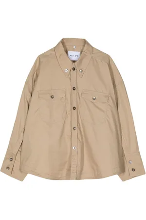 ACT N°1 Long-sleeve poplin shirt