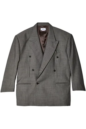 Hed Mayner Pinstripe double-breasted blazer