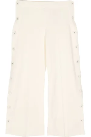 Jil Sander Side-button straight-leg trousers