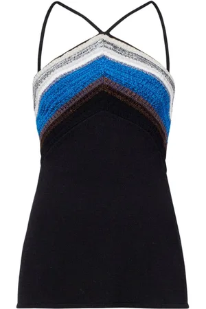 Proenza Schouler Bella crochet-detail tank top