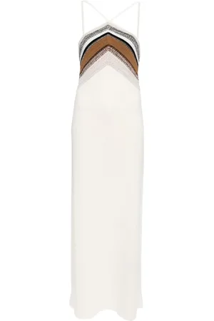 Proenza Schouler Naomi halterneck knitted maxi dress