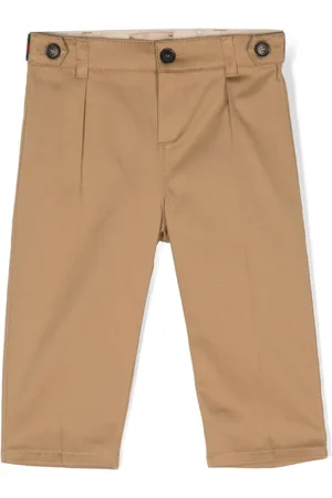Gucci Web-stripe cotton-blend trousers