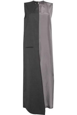 JNBY Panelled sleeveless maxi dress