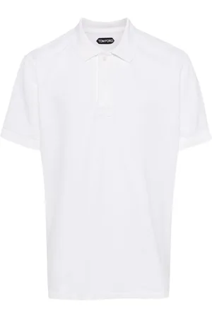 Tom Ford Short-sleeved cotton polo shirt