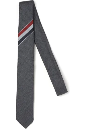 Thom Browne RWB-motif wool tie