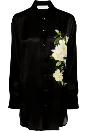 ZIMMERMANN Harmony floral-print silk shirt