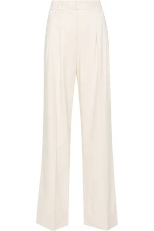 The Andamane Nathaniel pinstripe wide-leg trousers