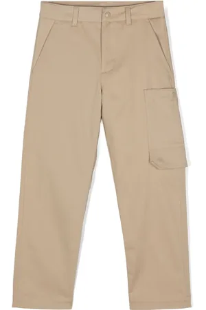 Moncler Logo-appliqué straight-leg trousers