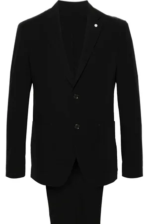 LUIGI BIANCHI MANTOVA Single-breasted stretch suit
